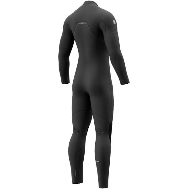 2026 Mystic Heren Majestic 4/3mm Borst Ritssluiting Wetstuit 35000.260020 - Black